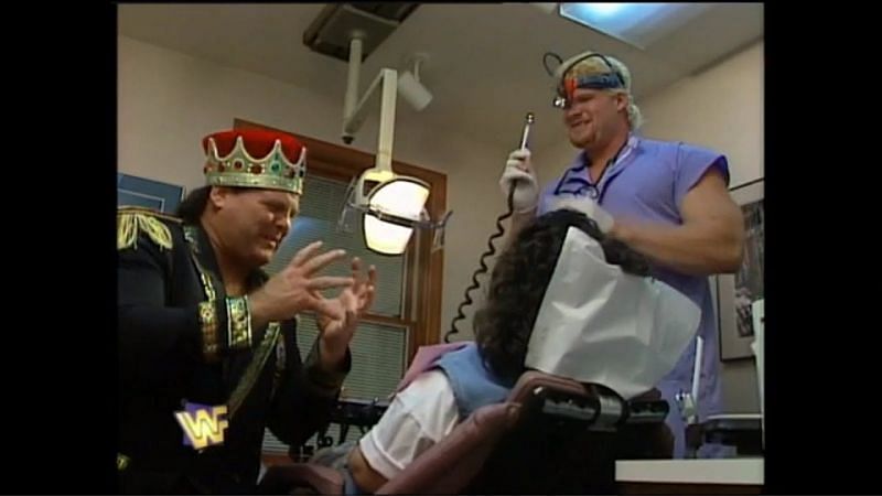 Issac Yankem was Jerry Lawler's personal Dentist. For some reason, this made him join the WWE.
